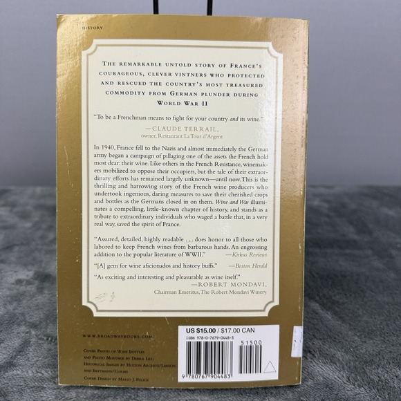 Wine and War: The French, the Nazis, and the Battle for France's - Picture 6 of 6